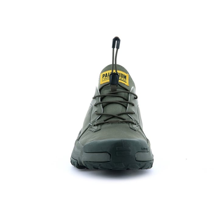 Baskets Palladium Off-grid LO NYL Homme Vert Olive | FR UPH527Y